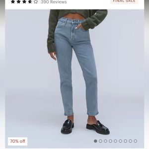 Everlane high rise cheeky jean